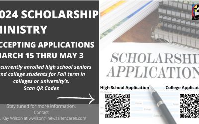 2024 Scholarship Ministry