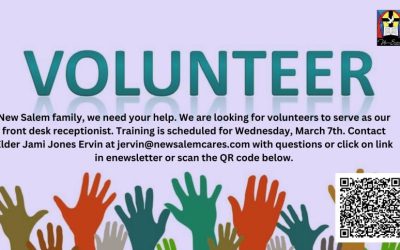 Volunteers Needed